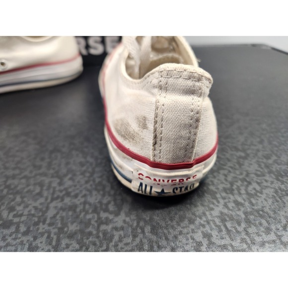 Converse Shoes Men's‎ Size 4.5 Optic White Chuck Taylor All Star Ox Low Sneakers - Picture 3 of 13